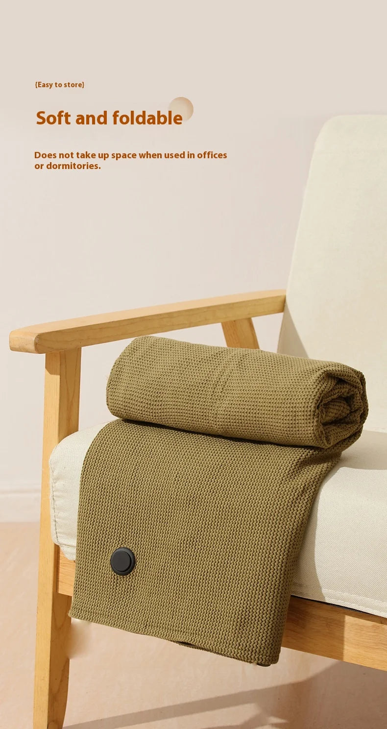 Portable USB Heated Wearable Blanket – 3 Heat Levels