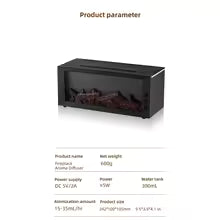 Flame Fireplace Aroma Diffuser – 7 Colors