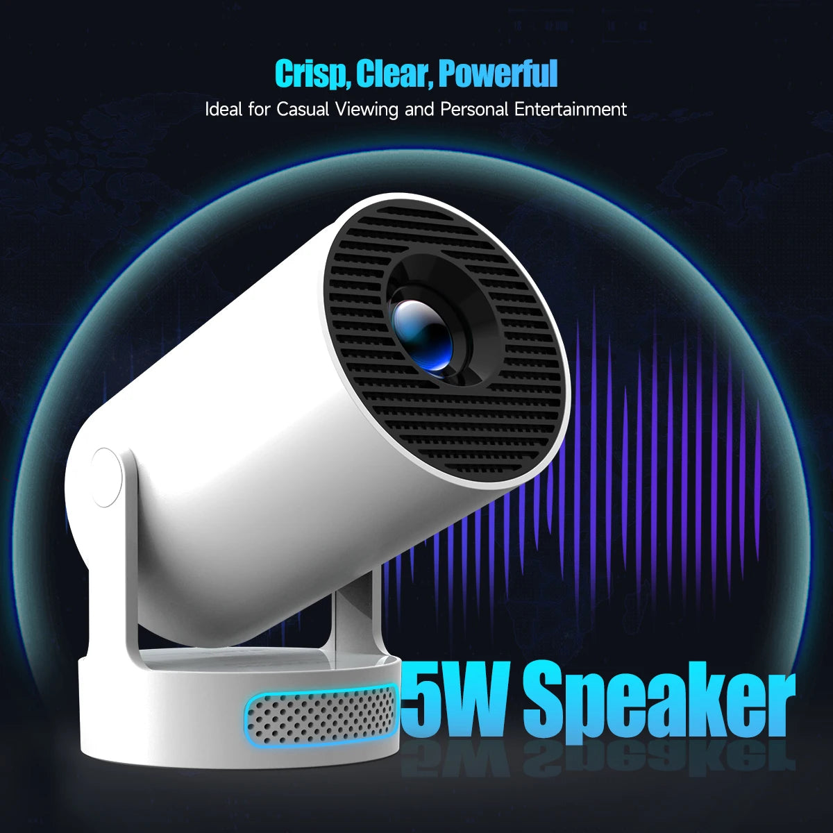 Cinematic Smart Wireless Projector